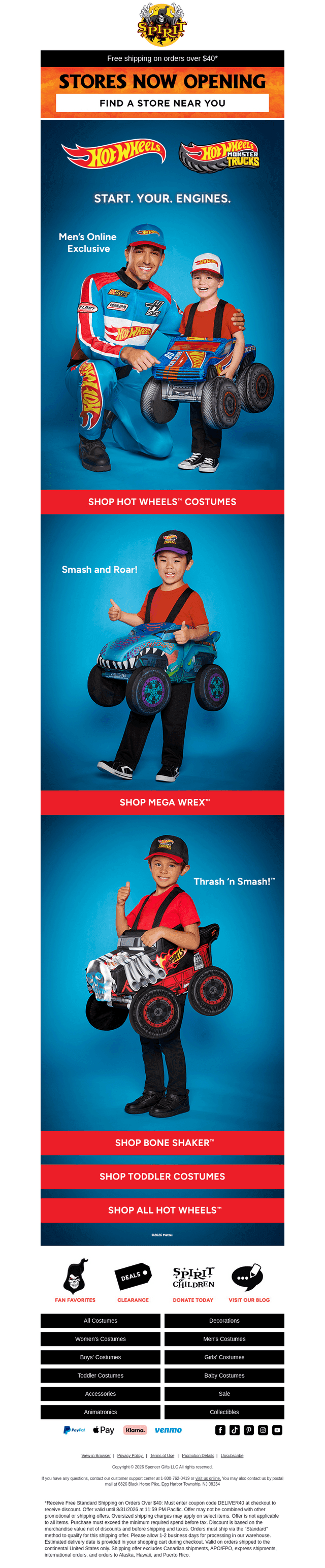 NEW Hot Wheels costumes 🏎️🔥