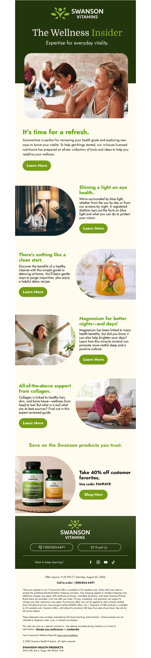 Reset your wellness routine for summer