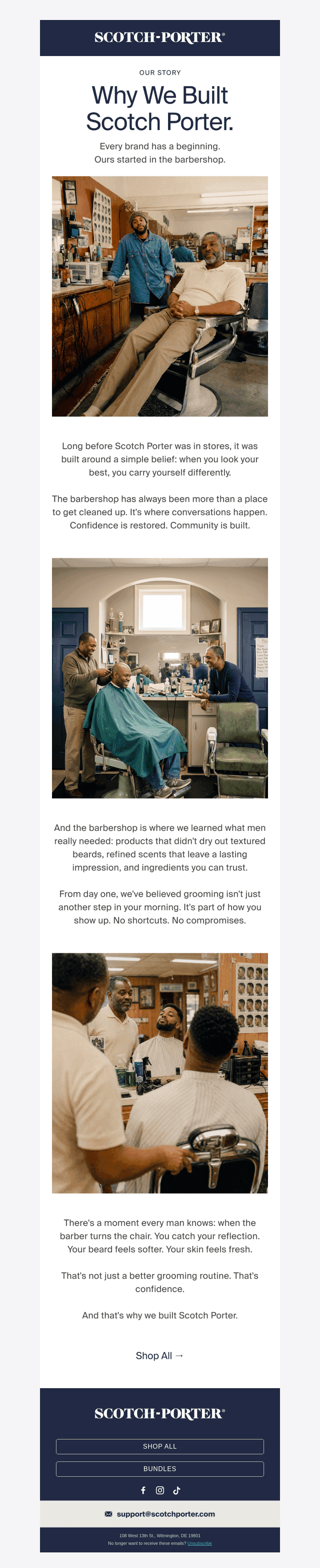 Every brand has a beginning