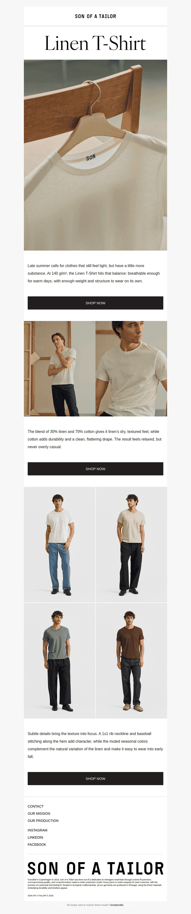 The Linen T-Shirt