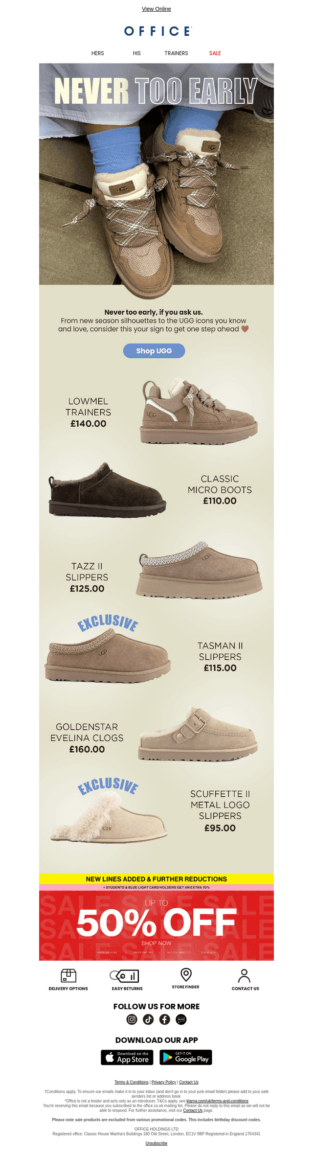 Is it too soon for UGG? 🤎
