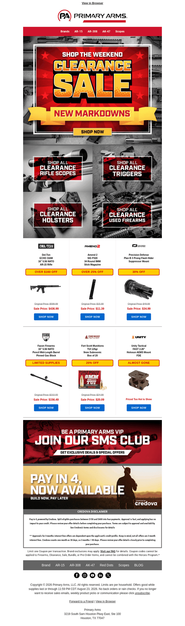 Clearance Prices Just Got Even Lower!🎯