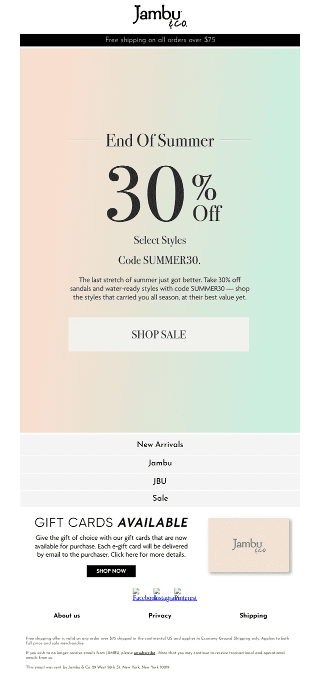 30% OFF? You deserve it. Take it!