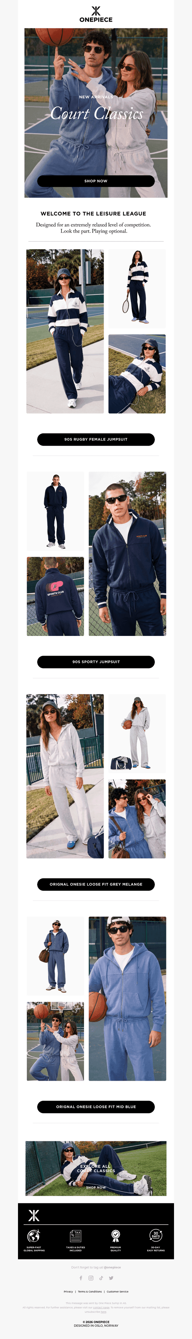 JUST LANDED: Court Classics 🆕