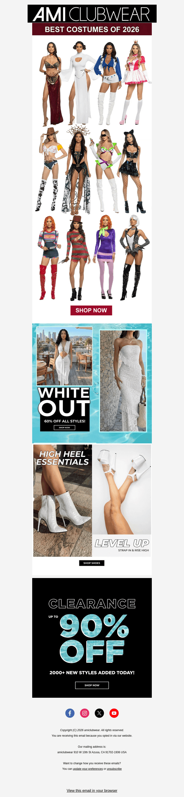 White Out! Get Ready For Labor Day...