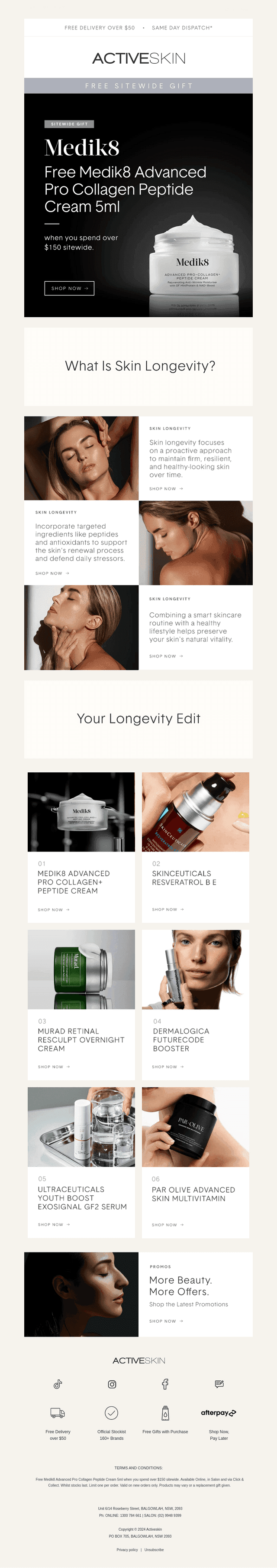 Good Skin. For Longer.