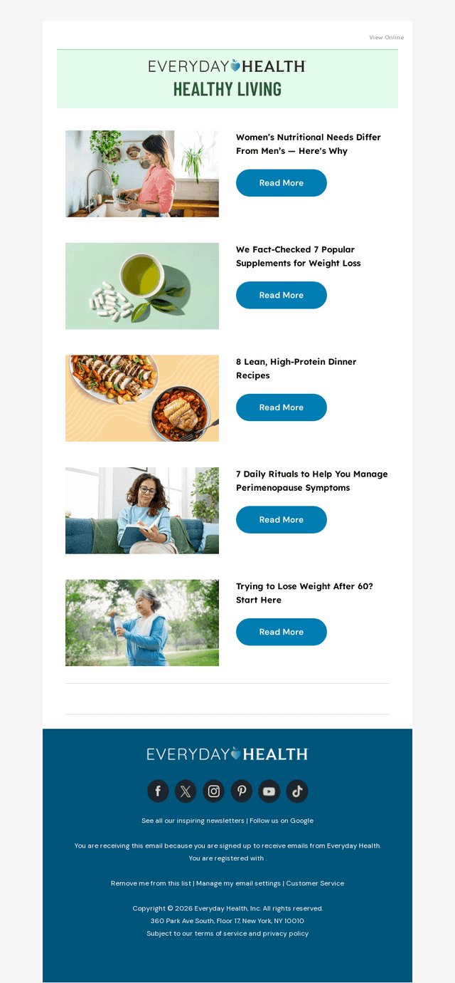 Women’s Nutritional Needs Differ From Men’s — Here's Why