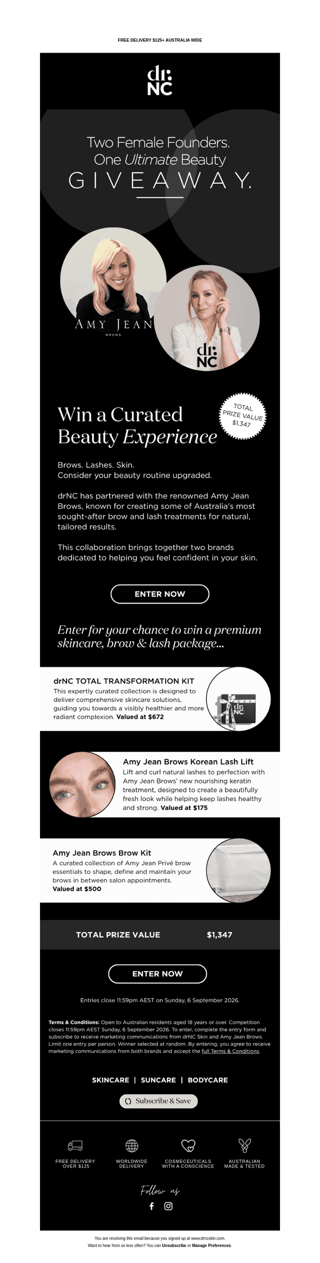 Dr Natasha Cook Cosmeceuticals email from Sat, Aug 22, 2026