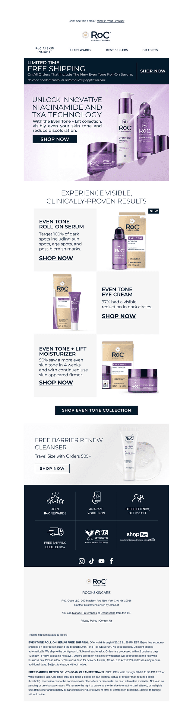 Dark spots, meet your match.