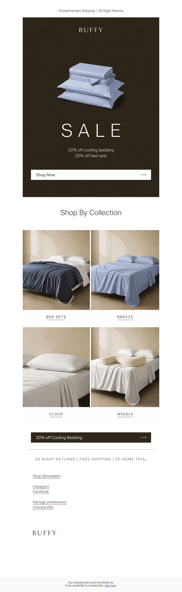 The Cooling Bedding Sale