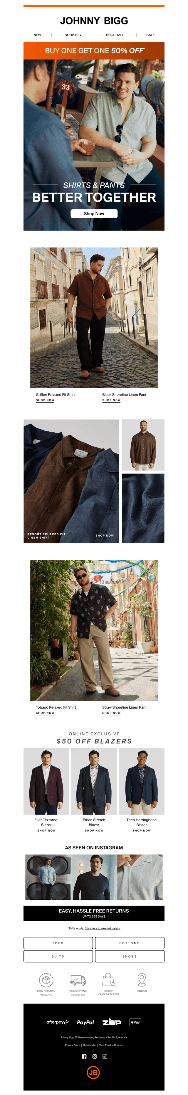 Buy One, Get One 50% OFF
