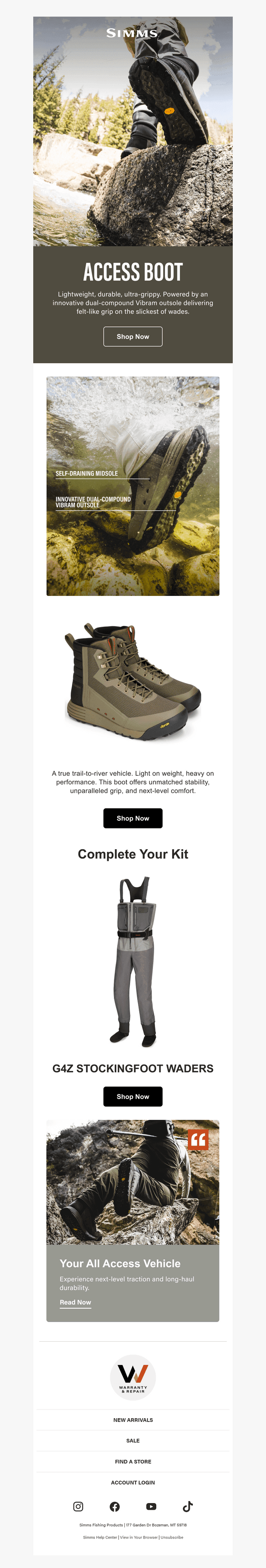 Access Boot: Traction Redefined