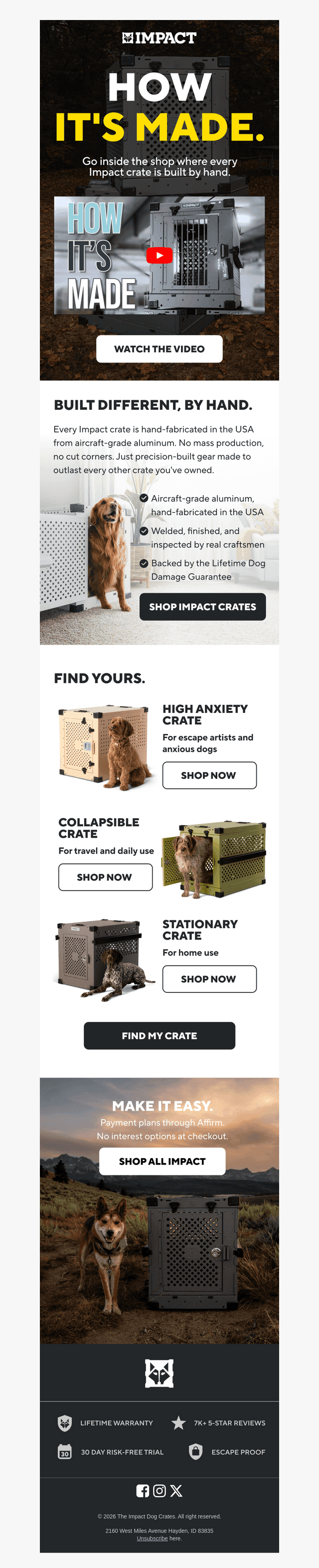 See How Impact Crates Are Made