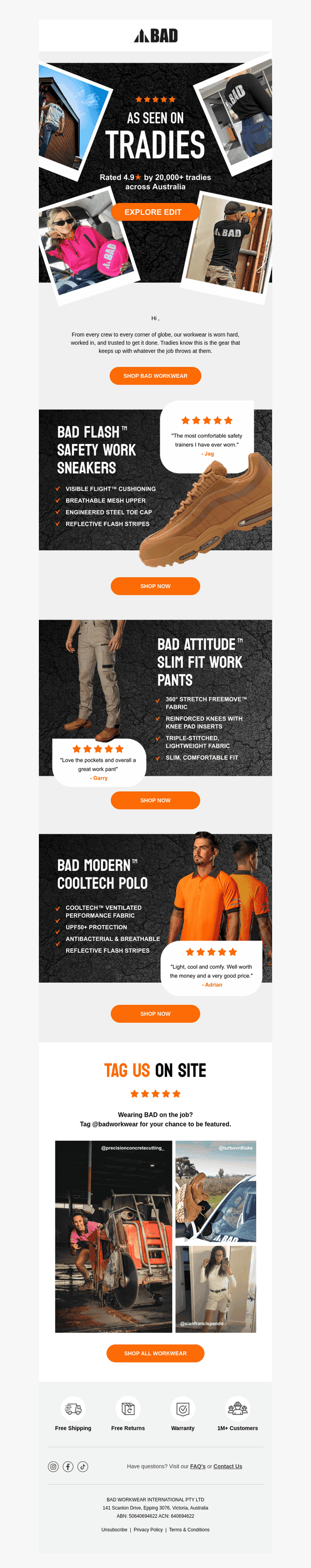 Backed By Tradies