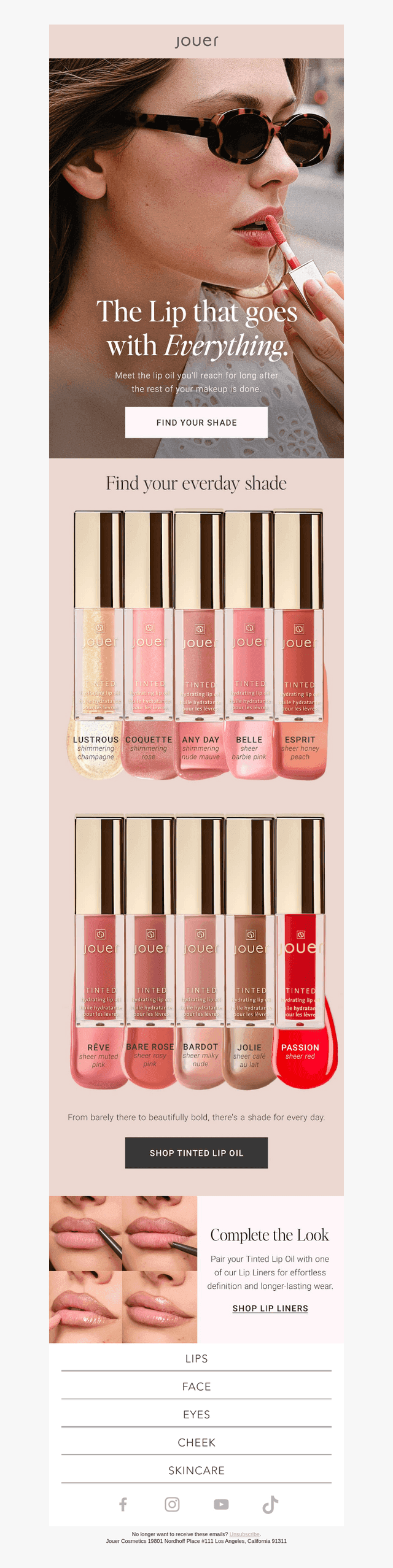The lip oil your bag has been missing