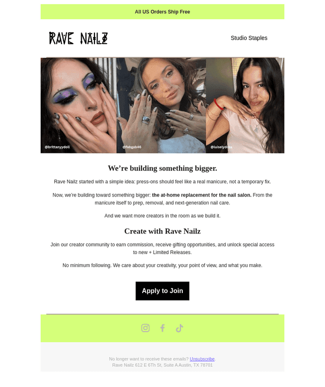 Come create with Rave Nailz 🦋