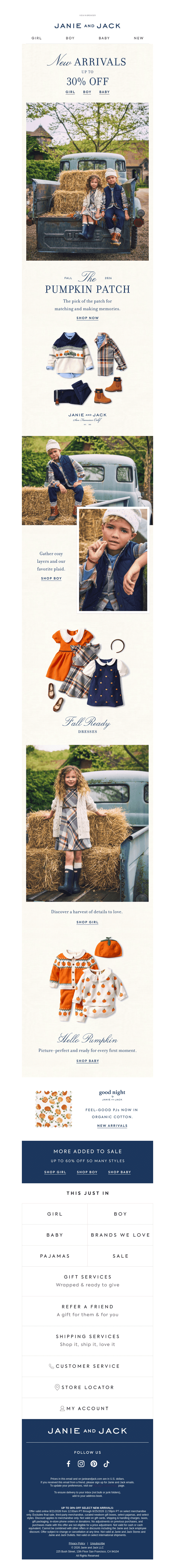 Our pumpkin patch picks + up to 30% off