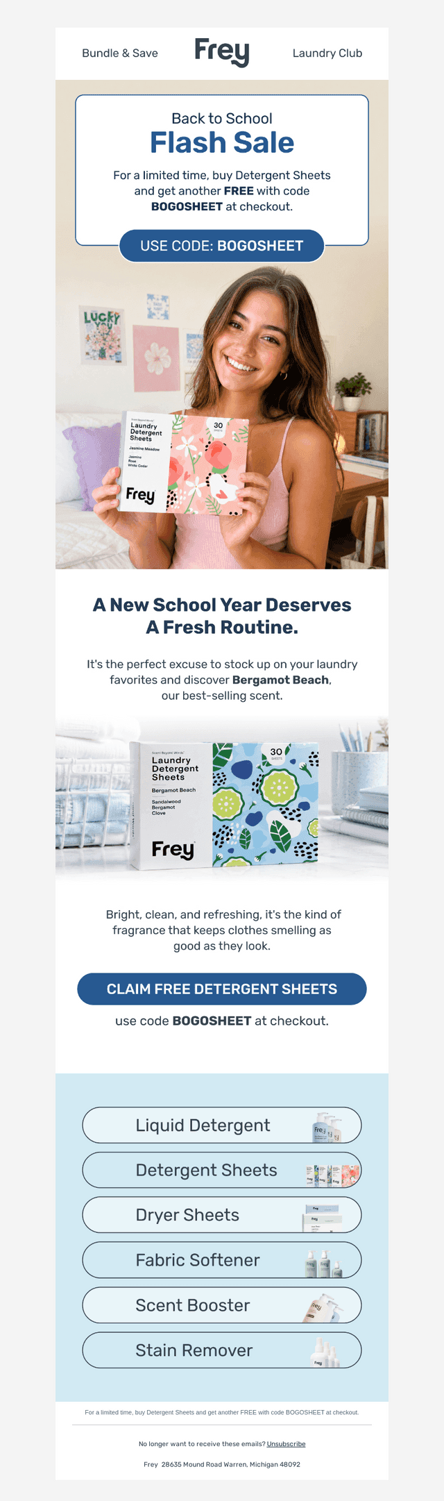 FREY email from Tue, Aug 25, 2026