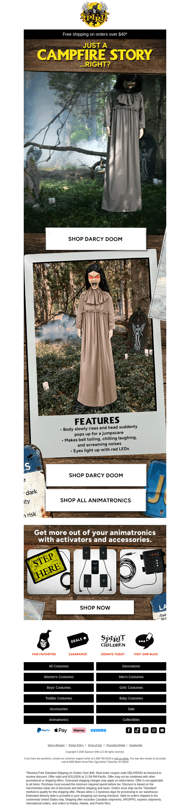 NEW Darcy Doom animatronic 🧛‍♀️