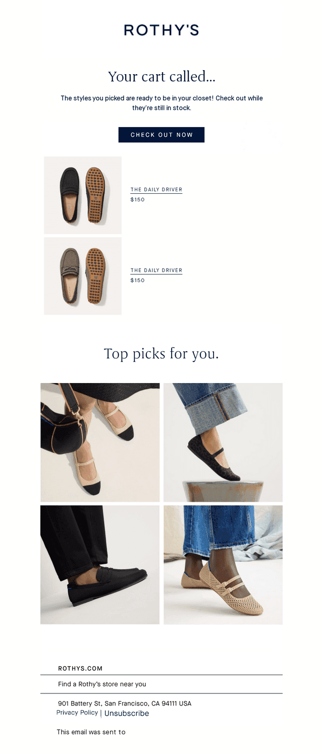 Nudge nudge: Your picks are almost gone.