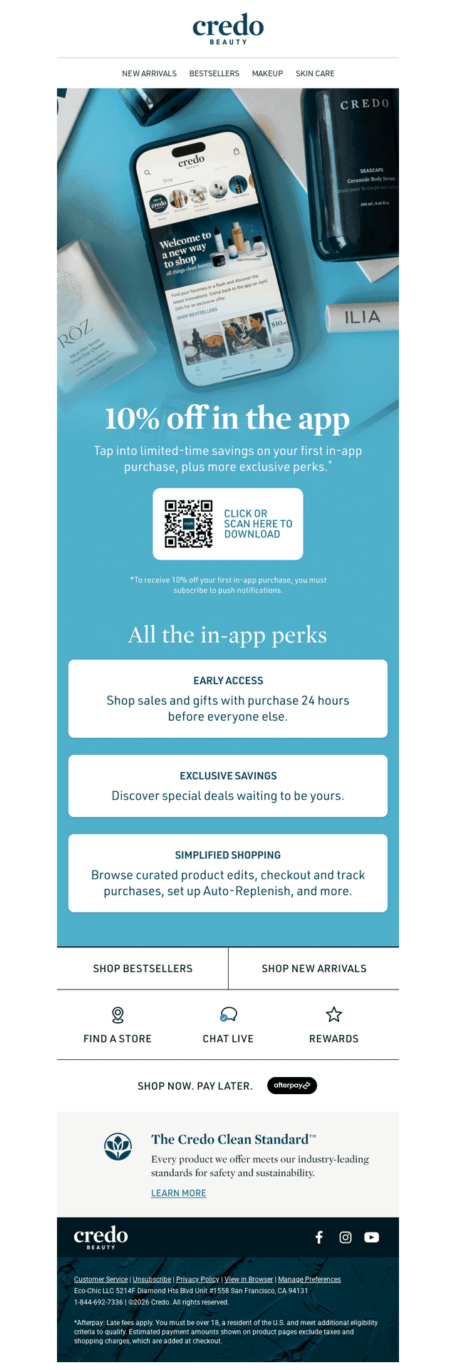 New to the Credo App? Get 10% Off