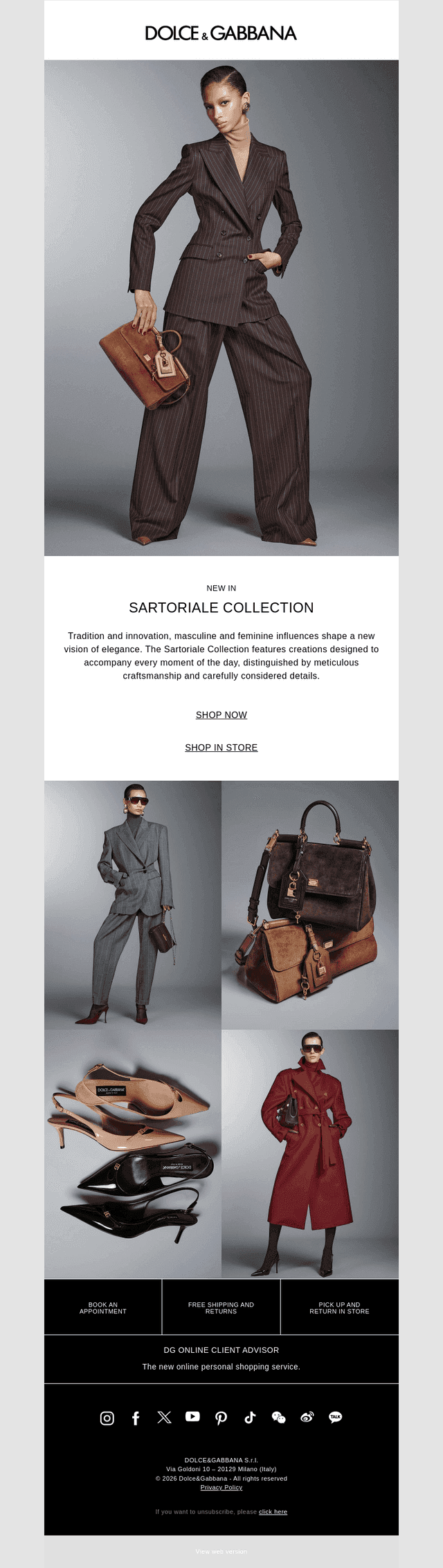 New in: Sartoriale Collection
