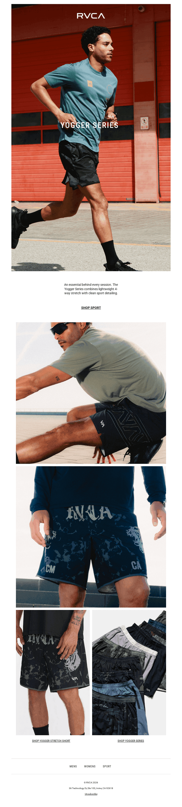 Your Sport Essential: Yogger Series