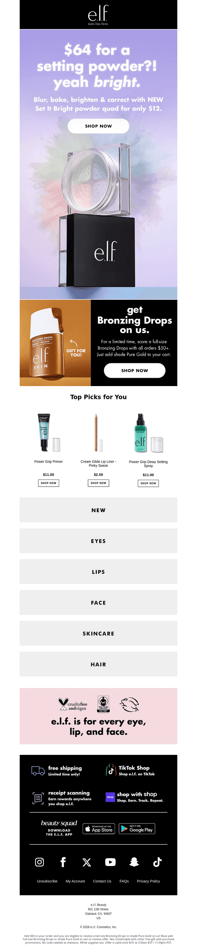 Set It Bright for the right price. 🤑