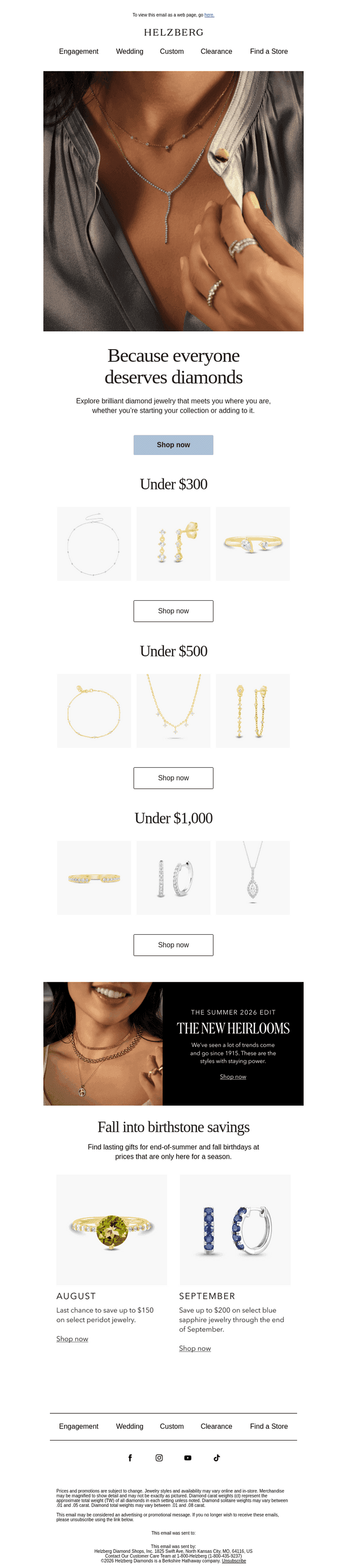 Brilliance for every budget