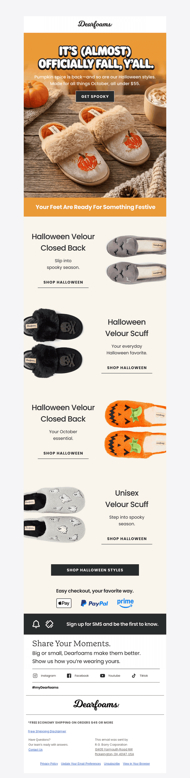 Pumpkin spice is back. So are these. 🎃