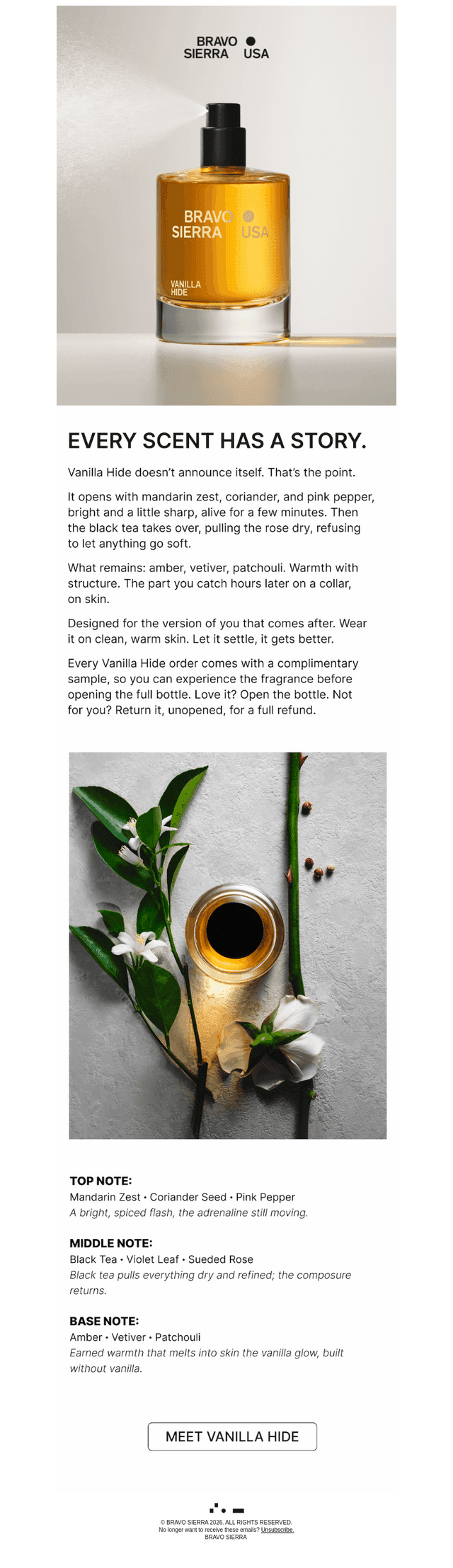 Scent Story: Vanilla Hide
