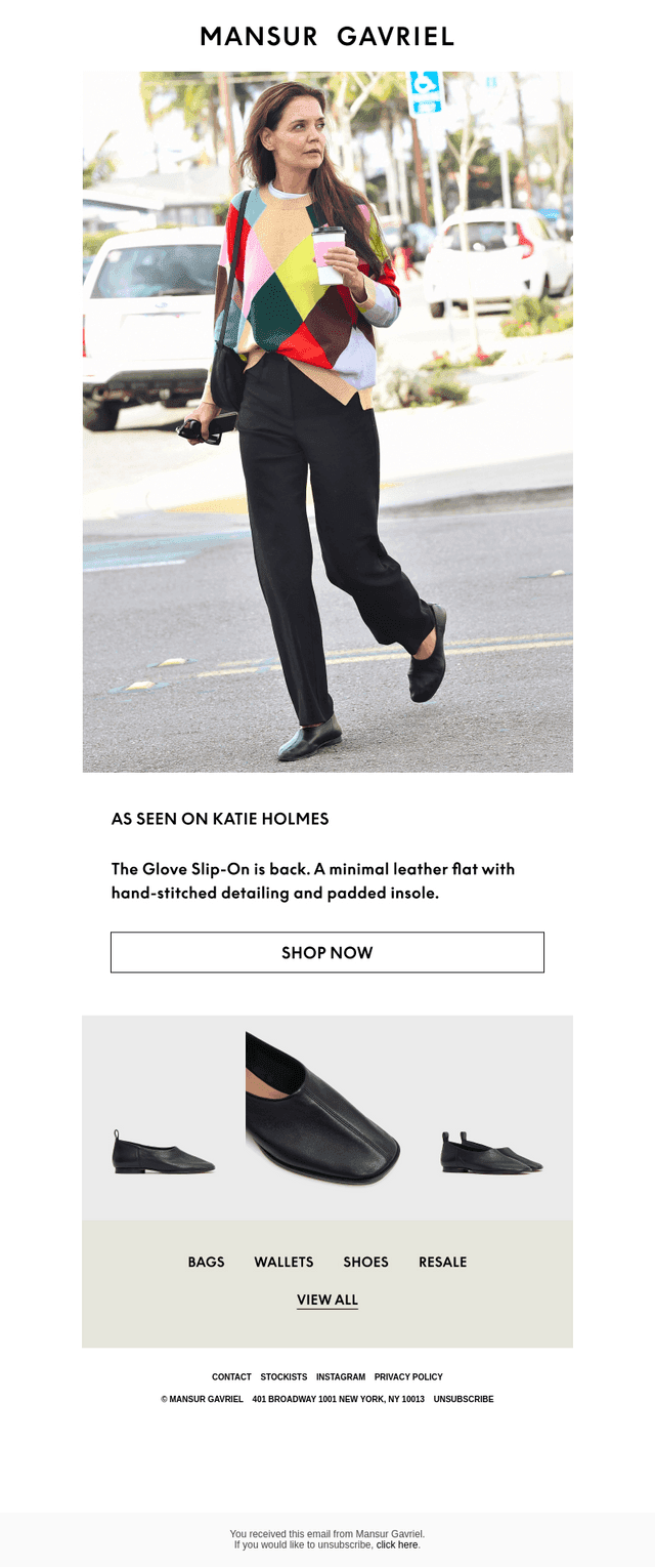 Katie Holmes’ Go-To Flat