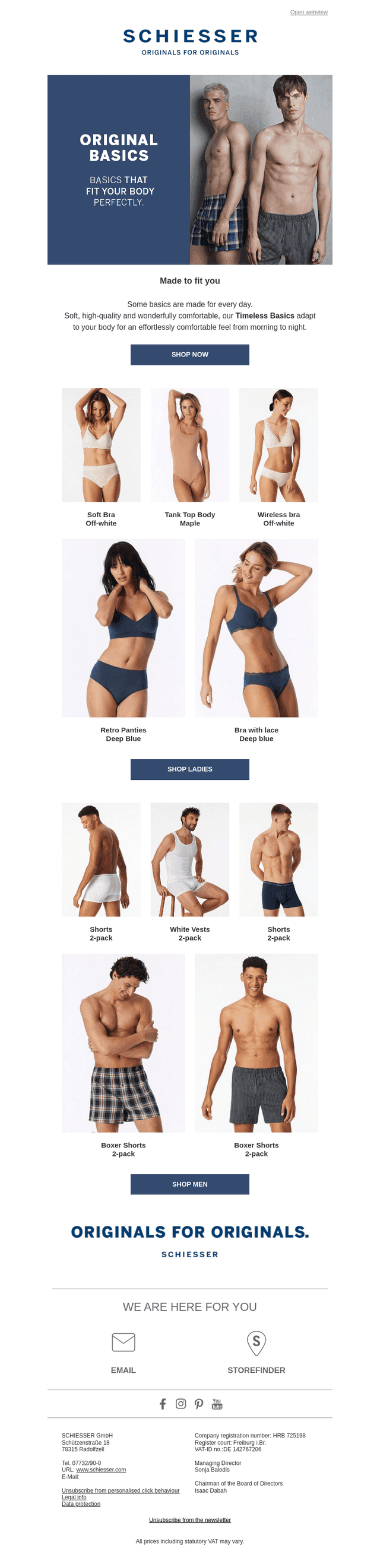 Your perfect match for every day
