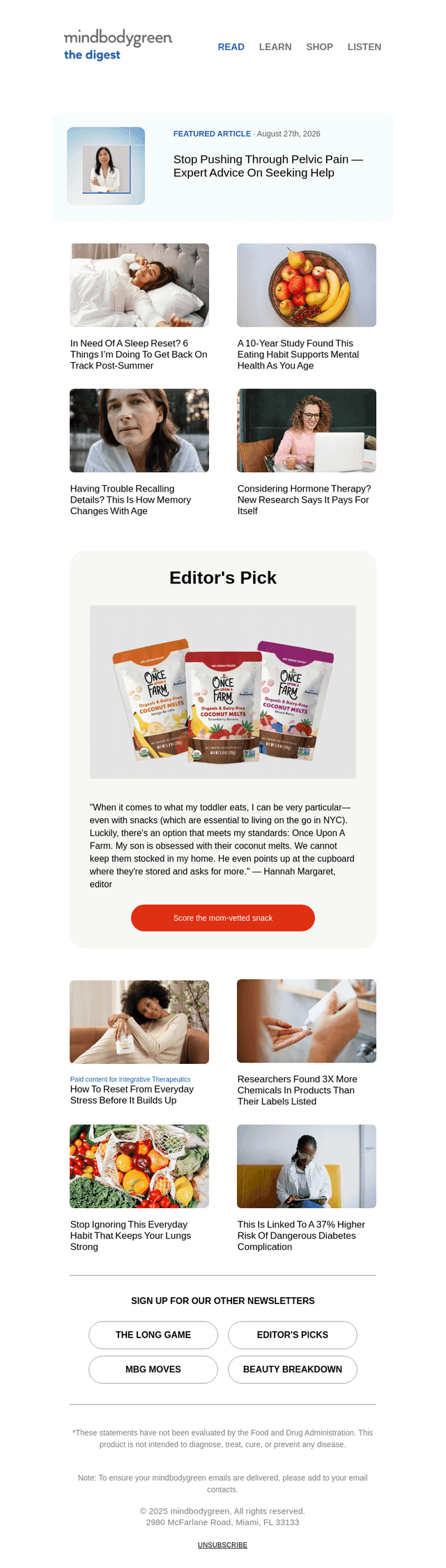 mindbodygreen email from Thu, Aug 27, 2026