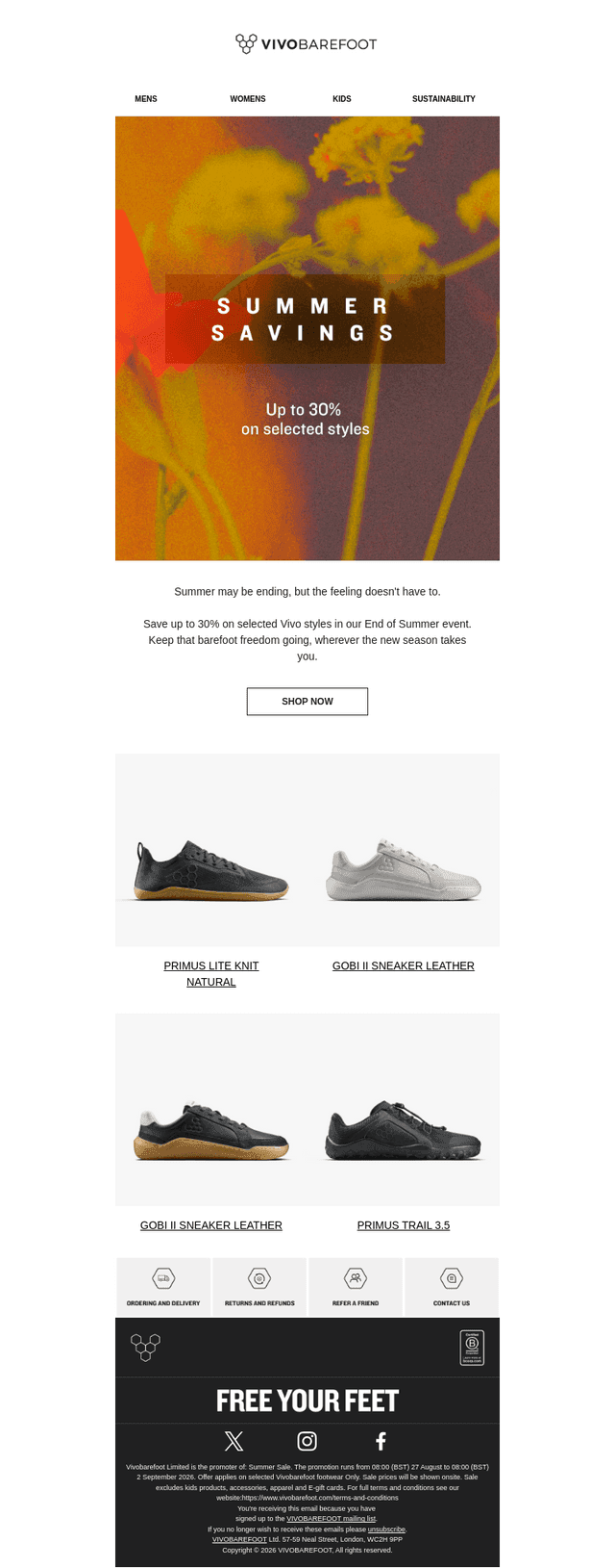 Up to 30% off