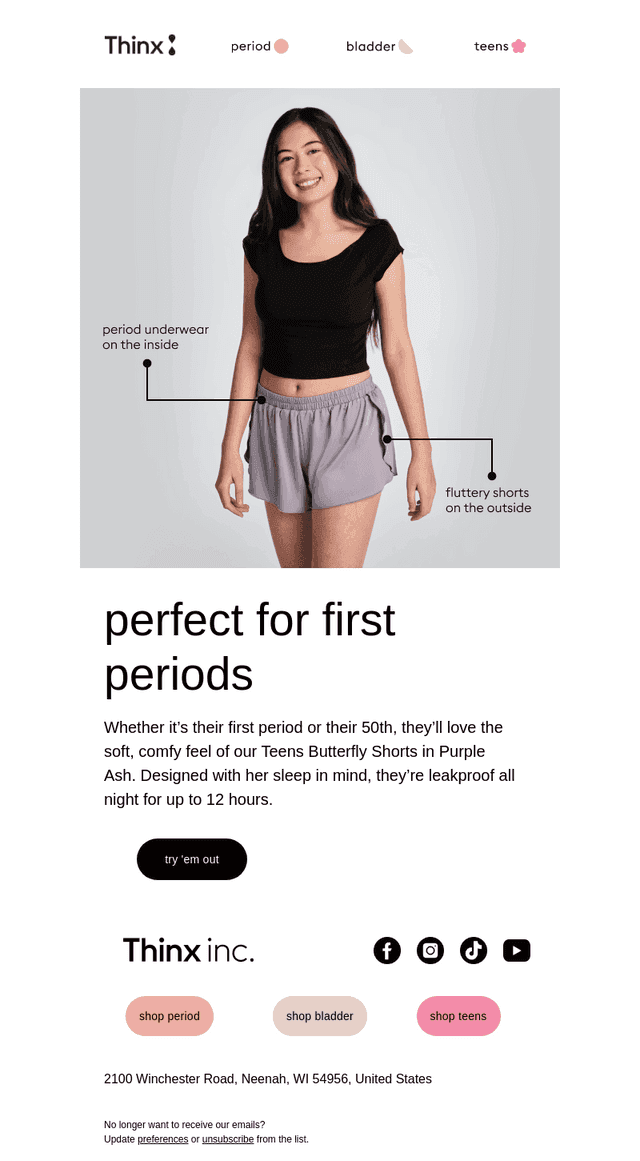 💜 Period undies—but make ‘em fun
