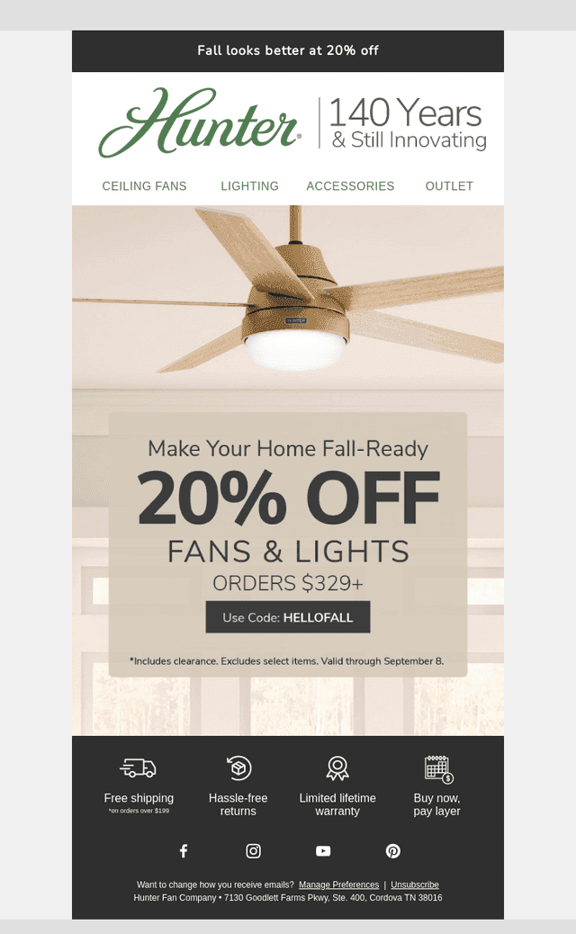 You’re First: 20% Off Starts Now ⚡