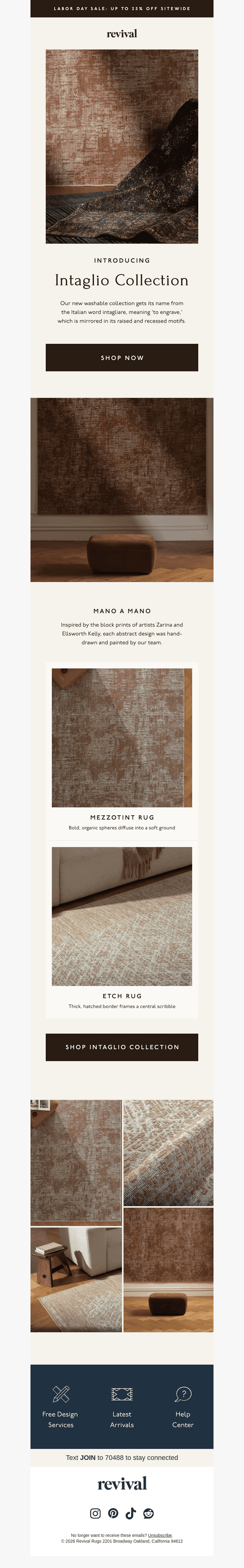 New washable collection waiting