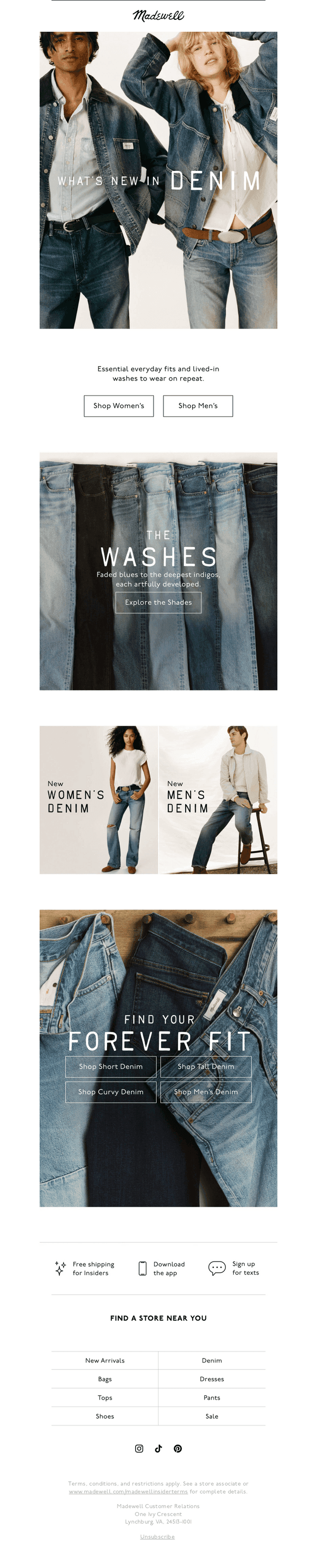 Discover all this new denim