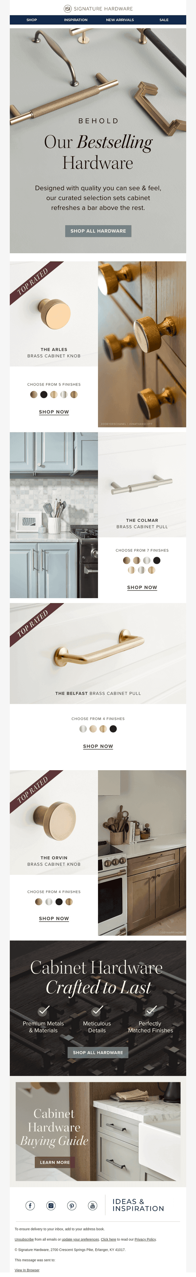 Obsess-worthy cabinet hardware 🤌