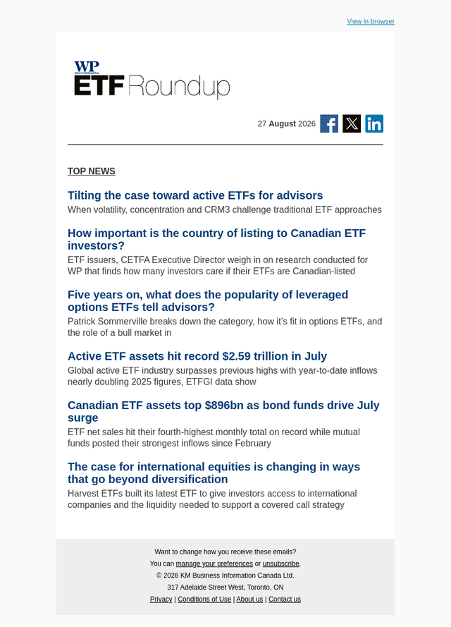 All eyes on ETFs