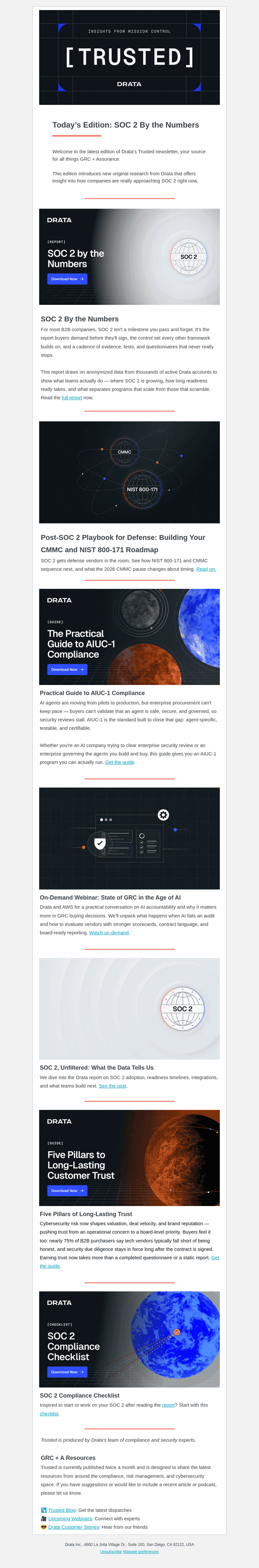 ↘️ Trusted: SOC 2 by the Numbers