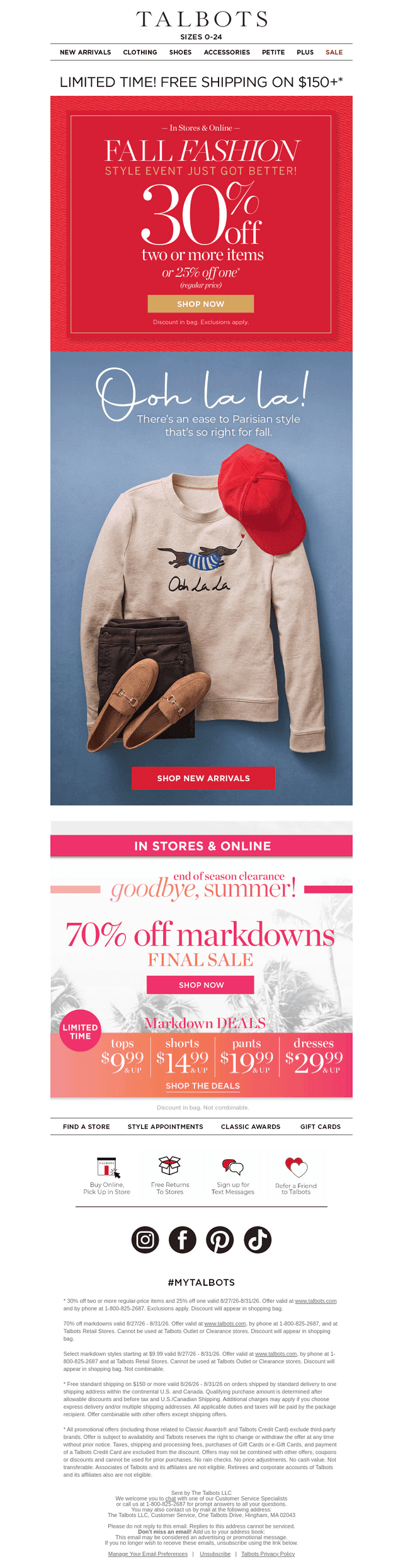 Your guide to Parisian style & 30% off 2+ items*