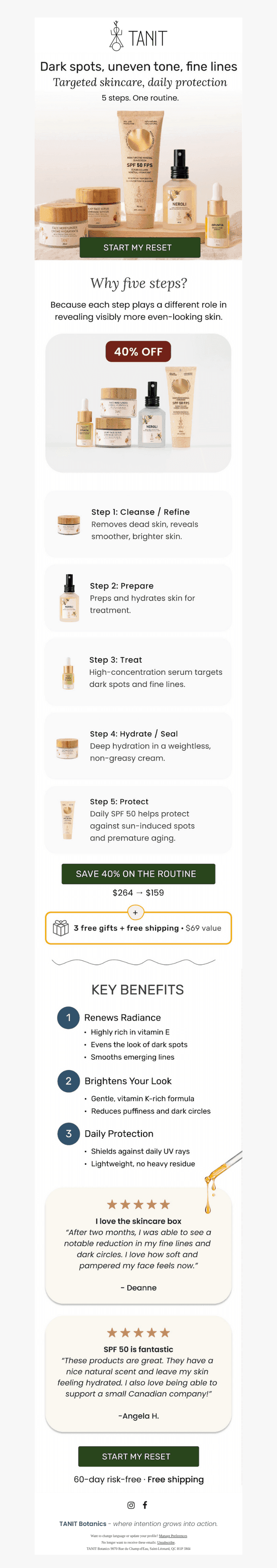 Your 5-step routine for dark spots ✨