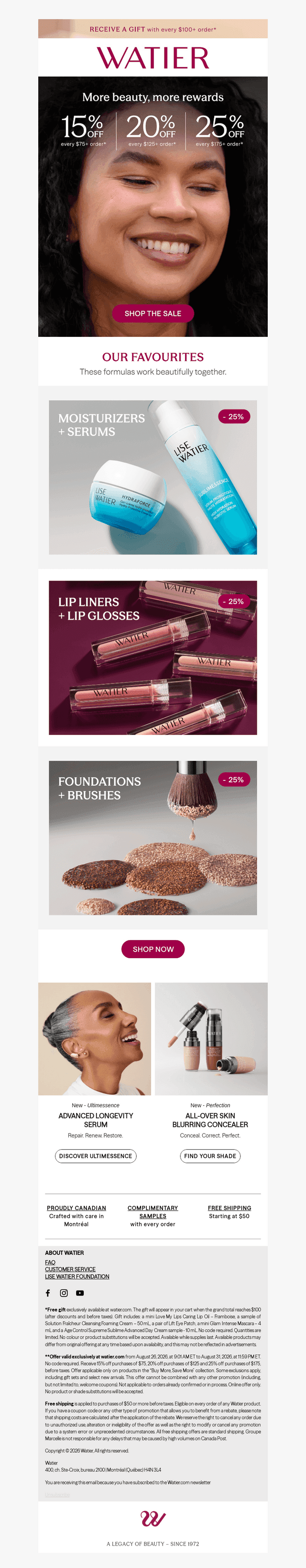 Revamp Your Routine with up to 25% Off!