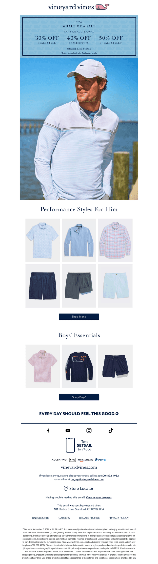 Extra 50% Off 3+ Sale Performance Styles
