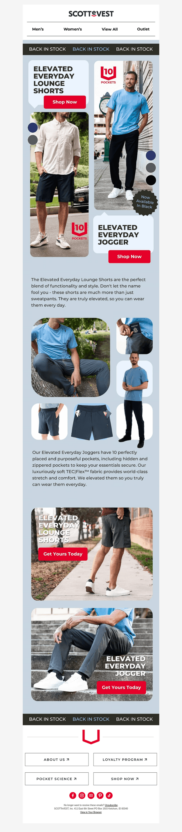 Scottevest email from Fri, Aug 28, 2026