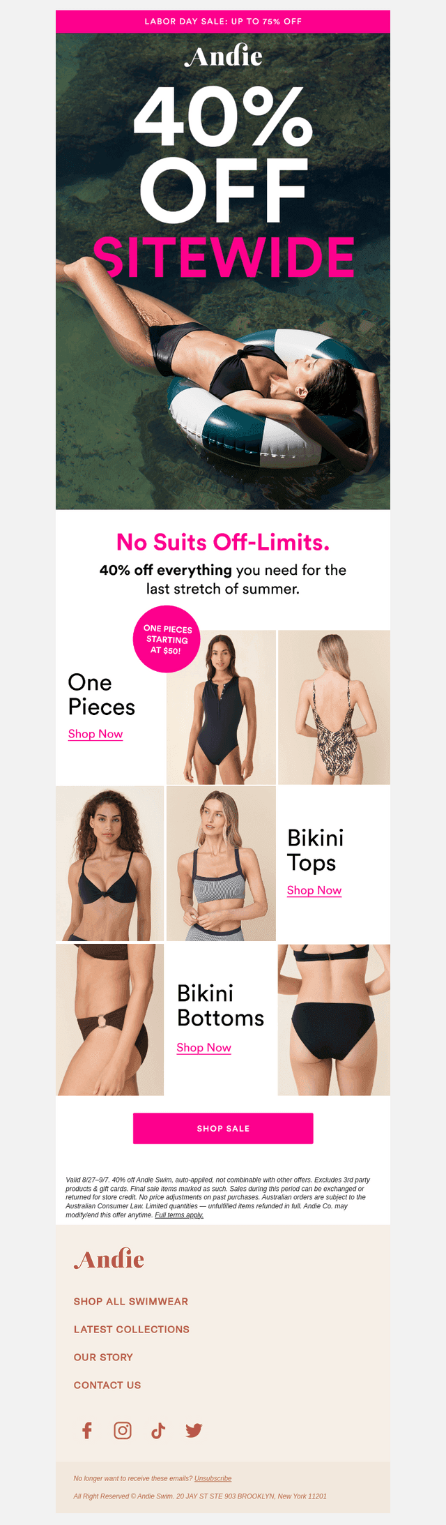 It's Here: 40% OFF SITEWIDE!