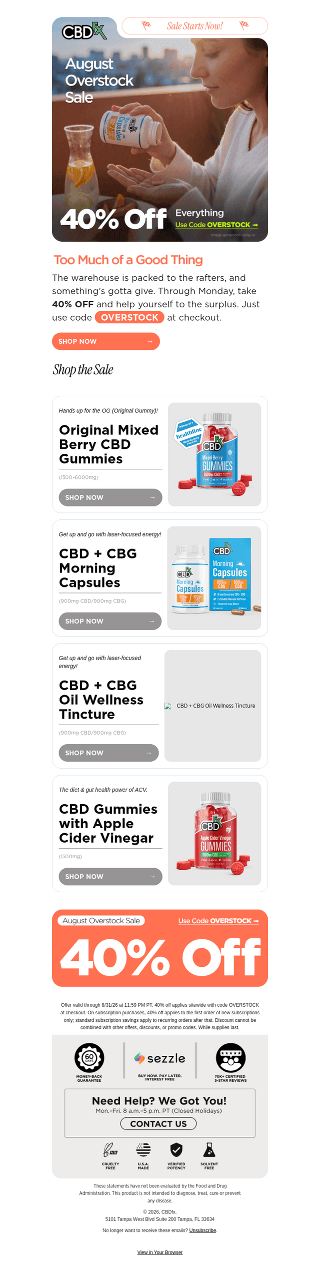 Want 40% OFF CBD & THC faves?