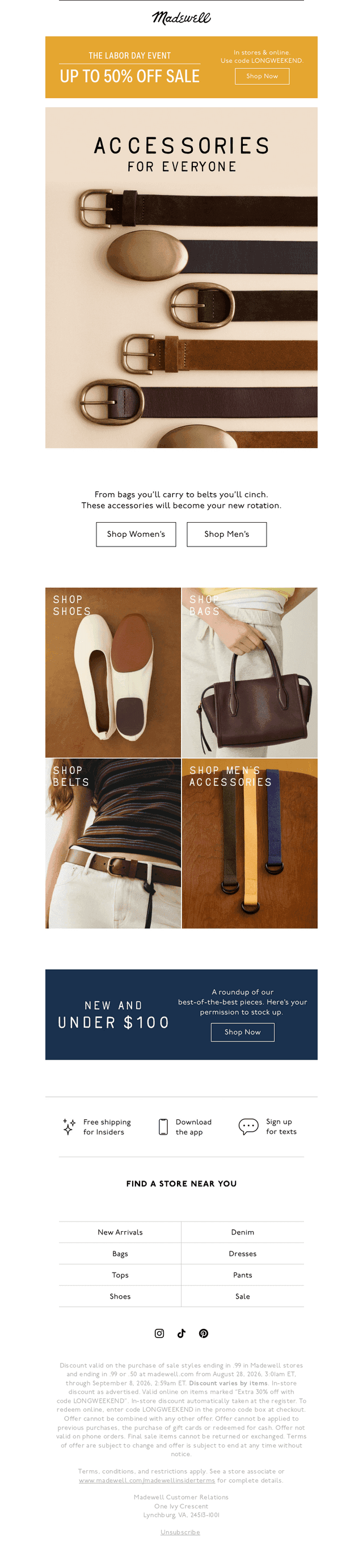 New accessories for every day